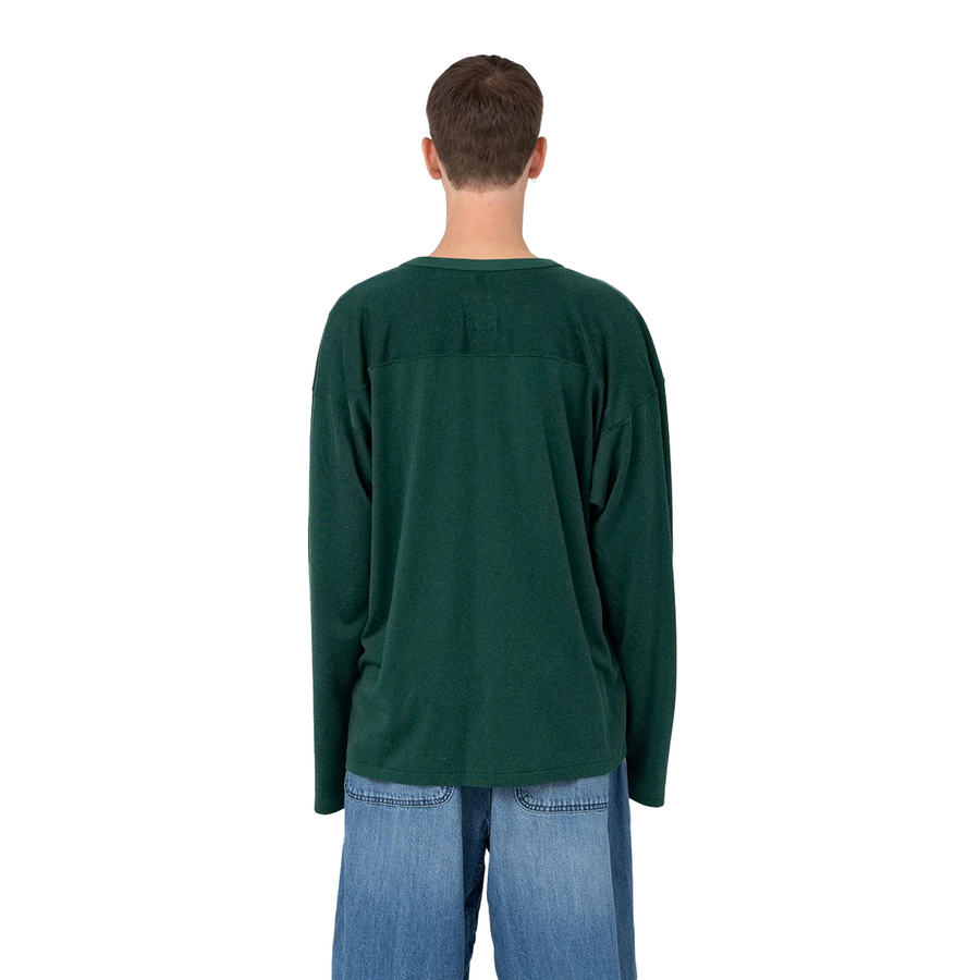 Nanamica Midshipman Athletic LS Jersey T-Shirt Dark Green