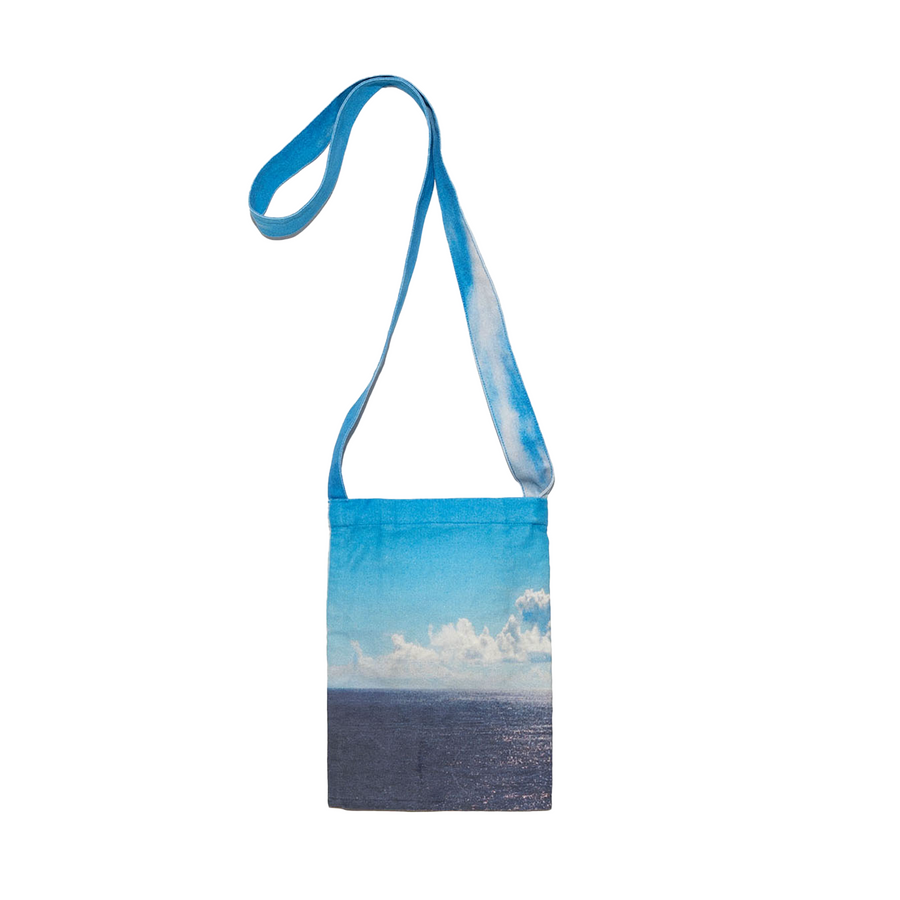 Nanamica Ooal Photo Print Shoulder Bag S Blue