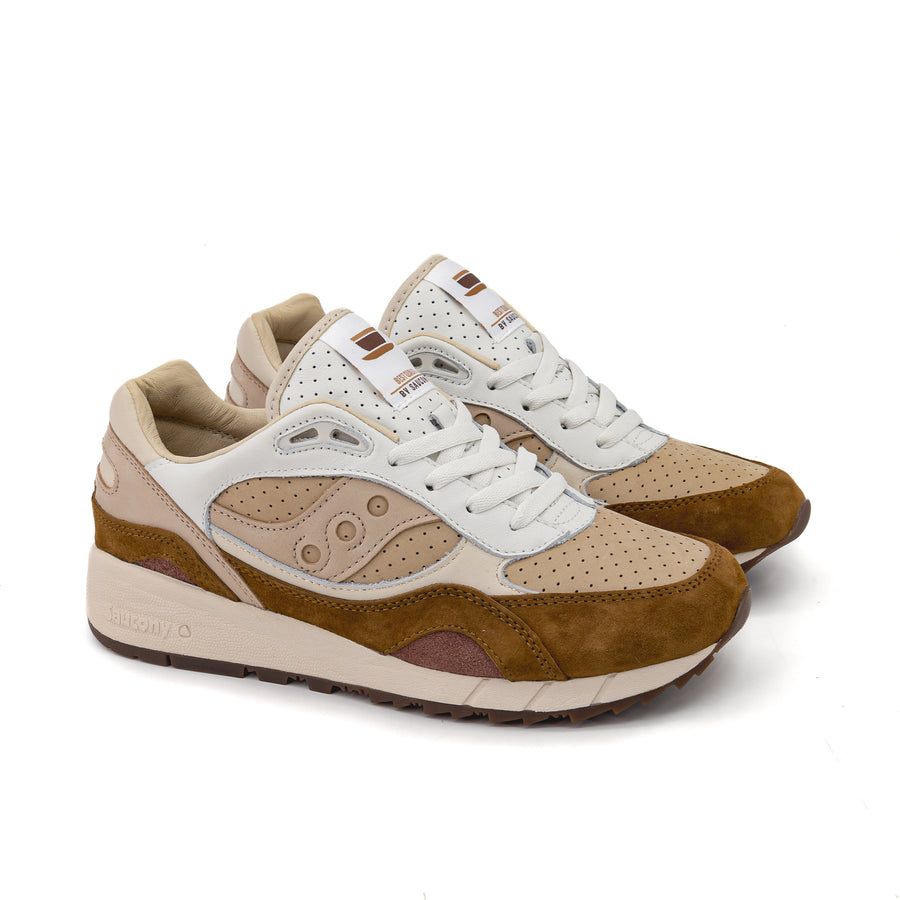 Saucony Shadow 6000 White/Brown S70775-1.WHT