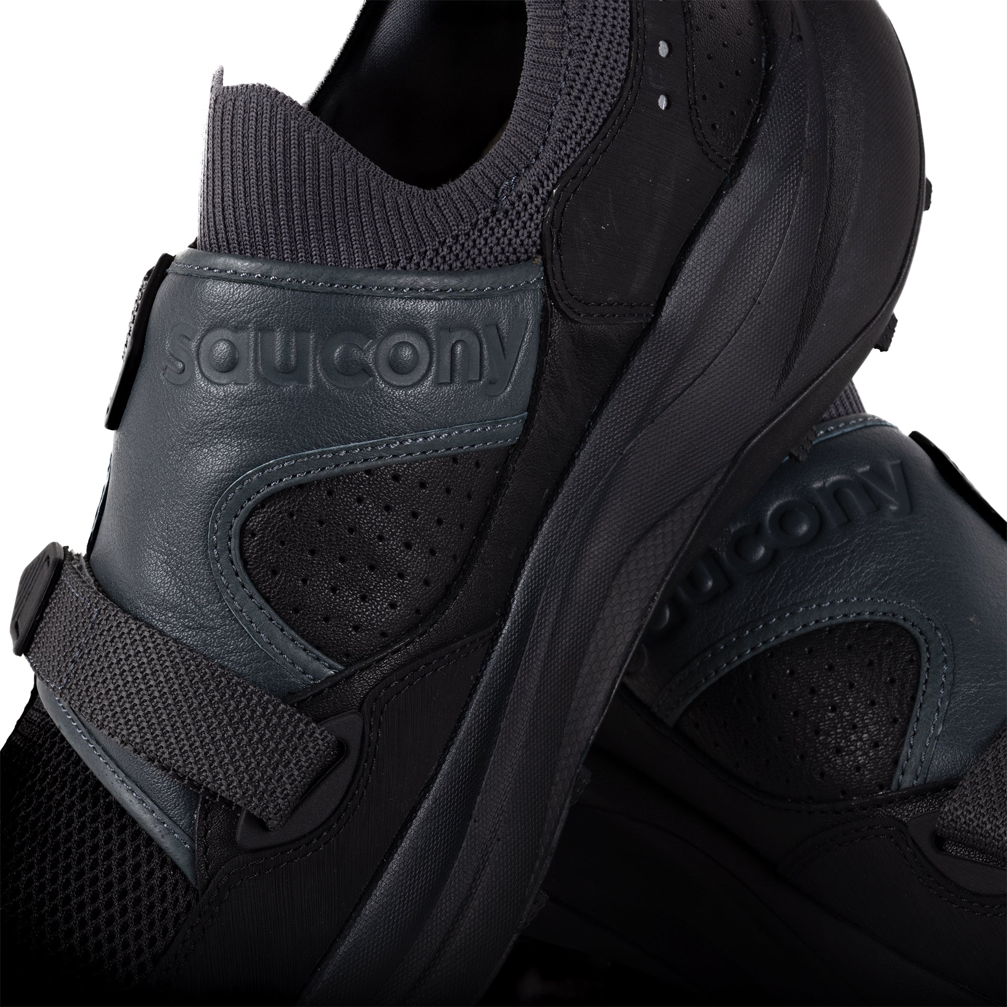 Saucony U Grid X Ultra Silo Black/Shadow