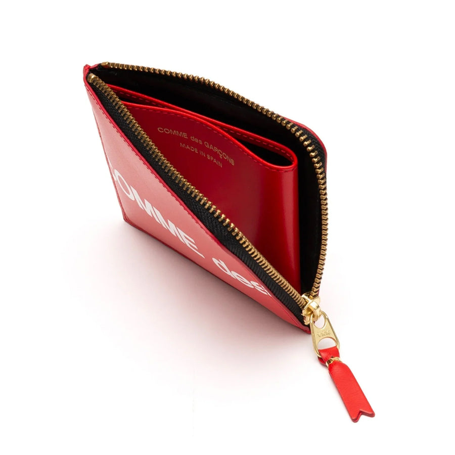COMME des GARCONS WALLET Huge Logo Red SA3100HL