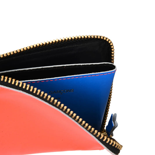 COMME des GARCONS WALLET Super Fluo Green Orange SA3100SF