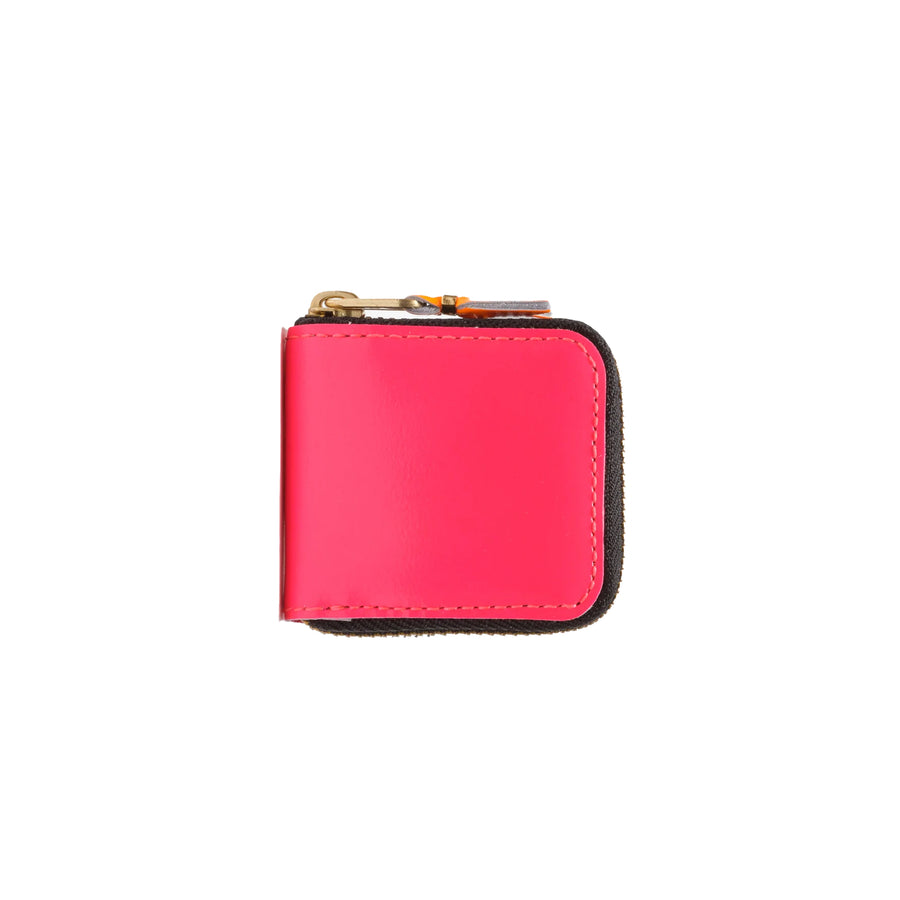 COMME des GARCONS WALLET Super Fluo Pink SA4100SF