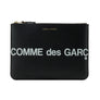 COMME des GARCONS WALLET Huge Logo Black SA5100HL