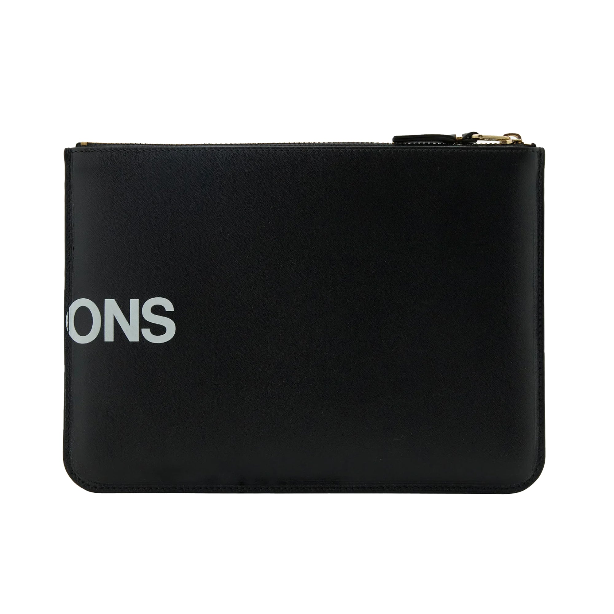 COMME des GARCONS WALLET Huge Logo Black SA5100HL