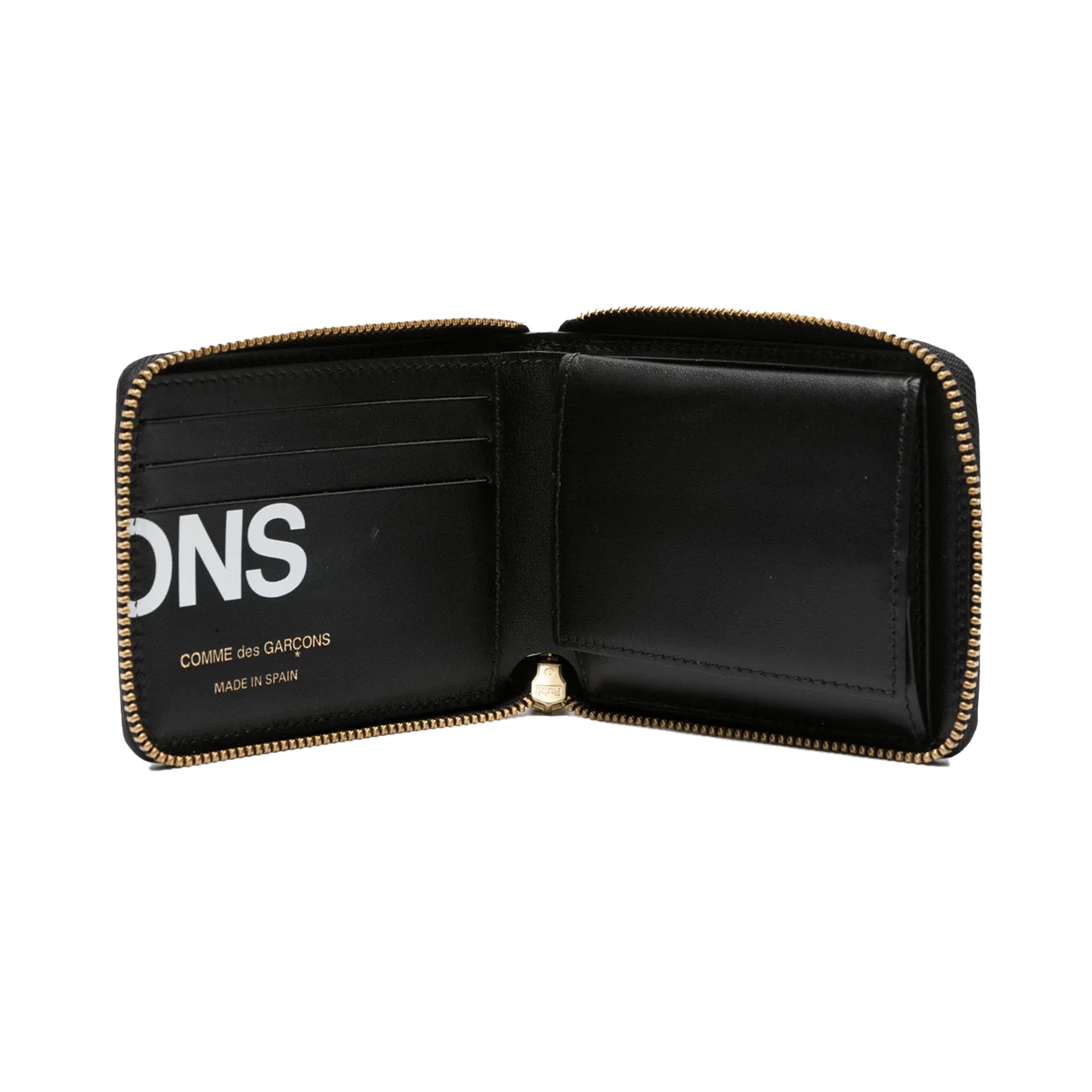 COMME des GARCONS WALLET Huge Logo Black SA7100HL