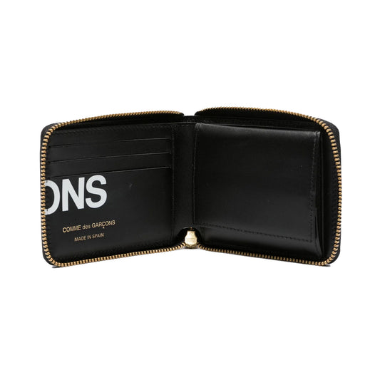 COMME des GARCONS WALLET Huge Logo Black SA7100HL