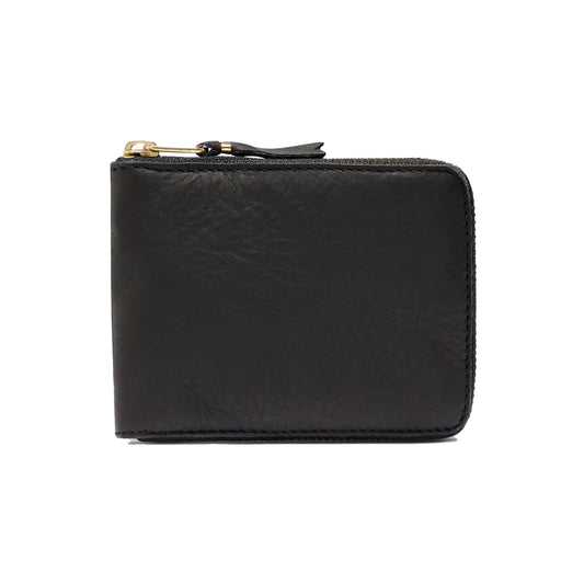 COMME des GARCONS WALLET Washed Wallet Black SA7100WW