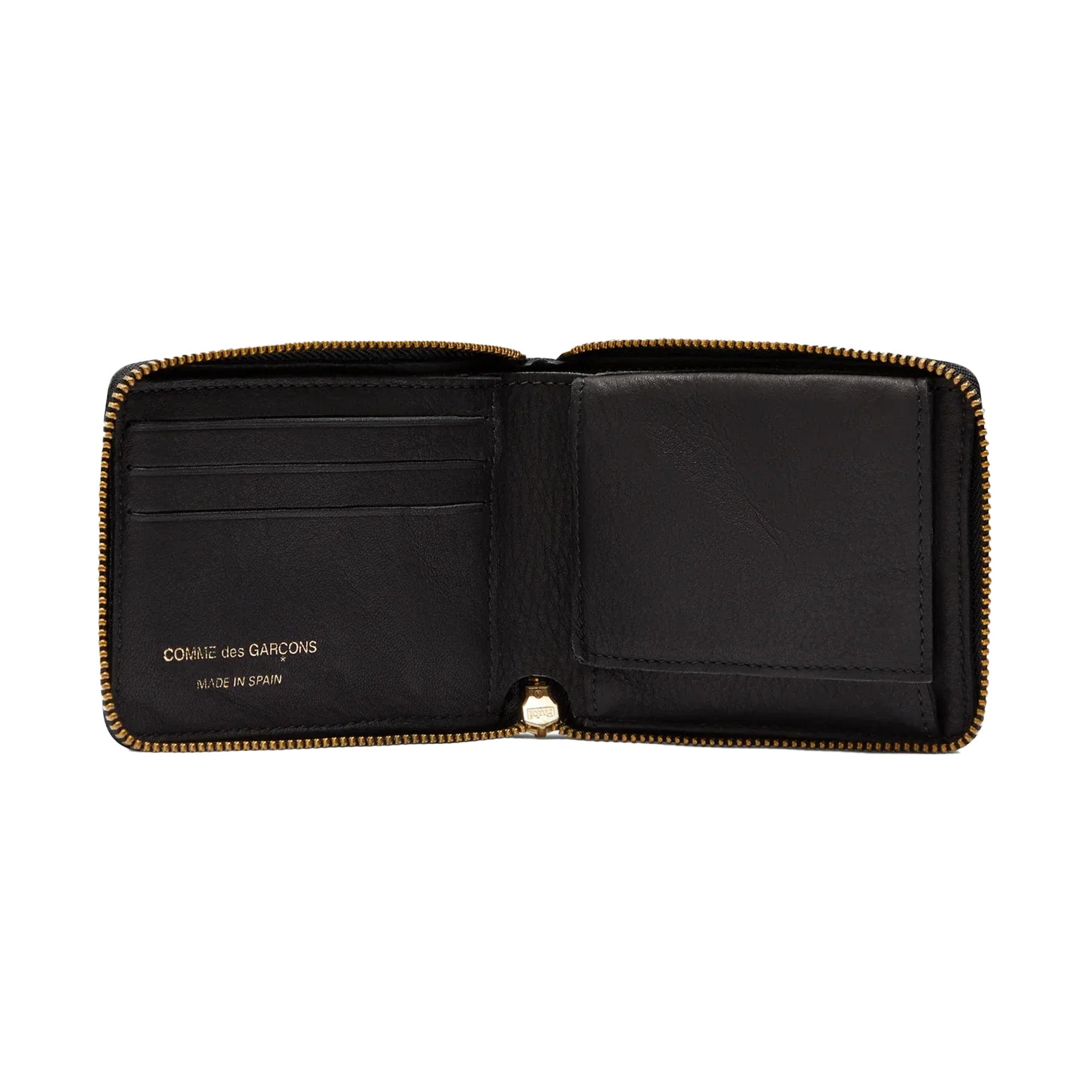 COMME des GARCONS WALLET Washed Wallet Black SA7100WW