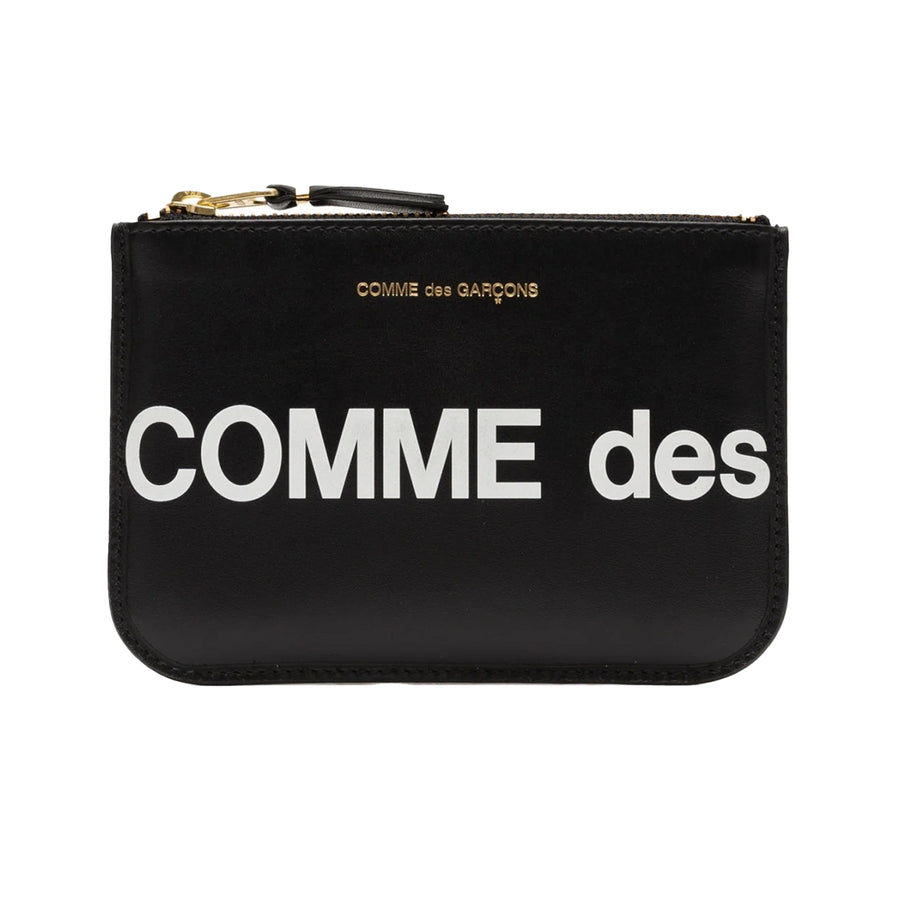 COMME des GARCONS WALLET Huge Logo Black SA8100HL