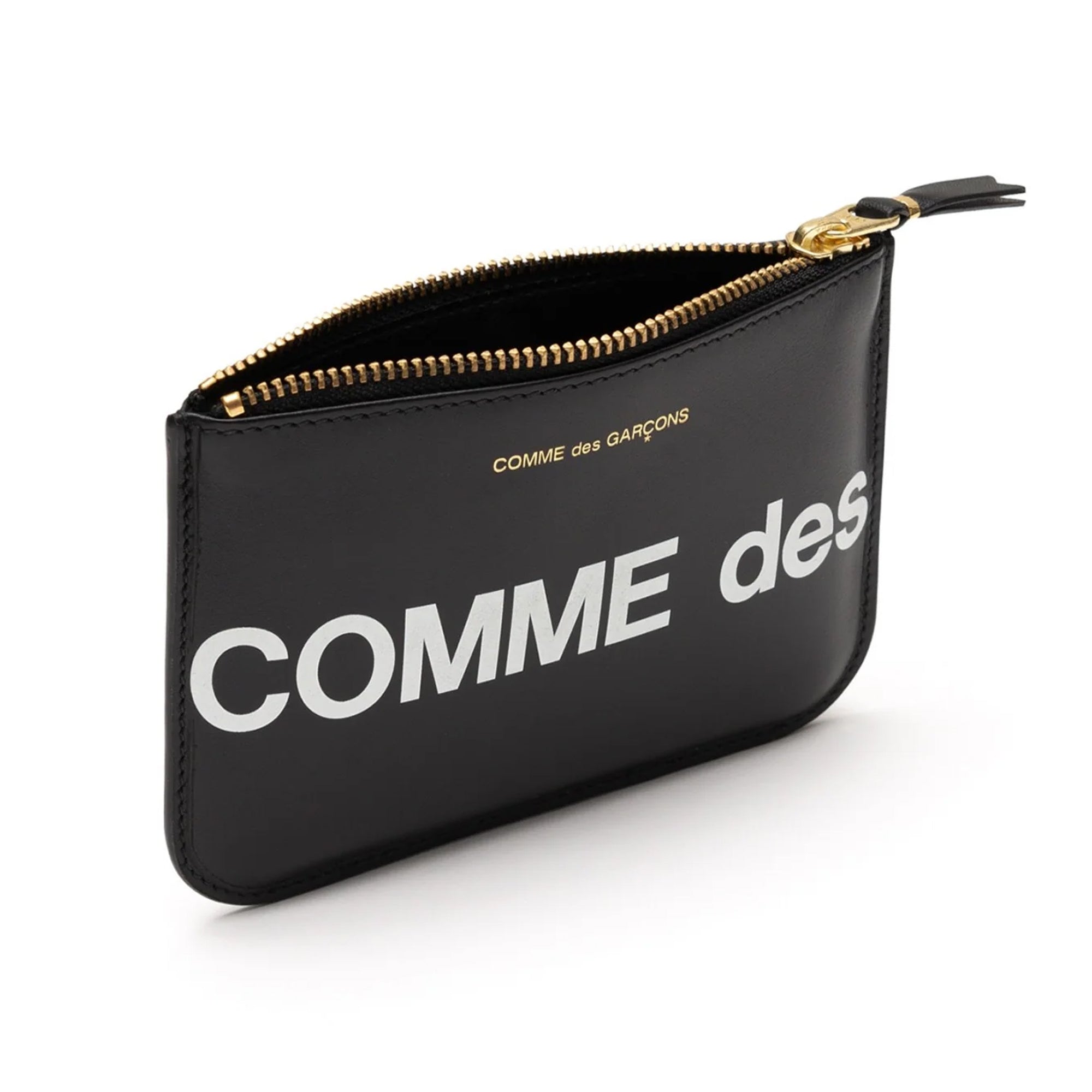 COMME des GARCONS WALLET Huge Logo Black SA8100HL