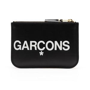 COMME des GARCONS WALLET Huge Logo Black SA8100HL