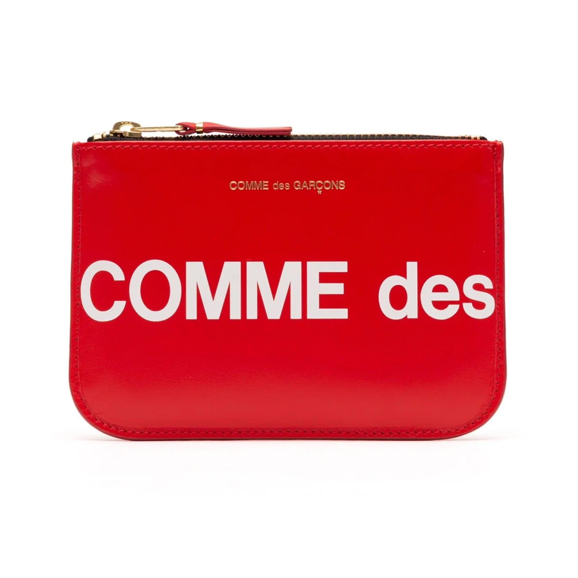 COMME des GARCONS WALLET Huge Logo Red SA8100HL