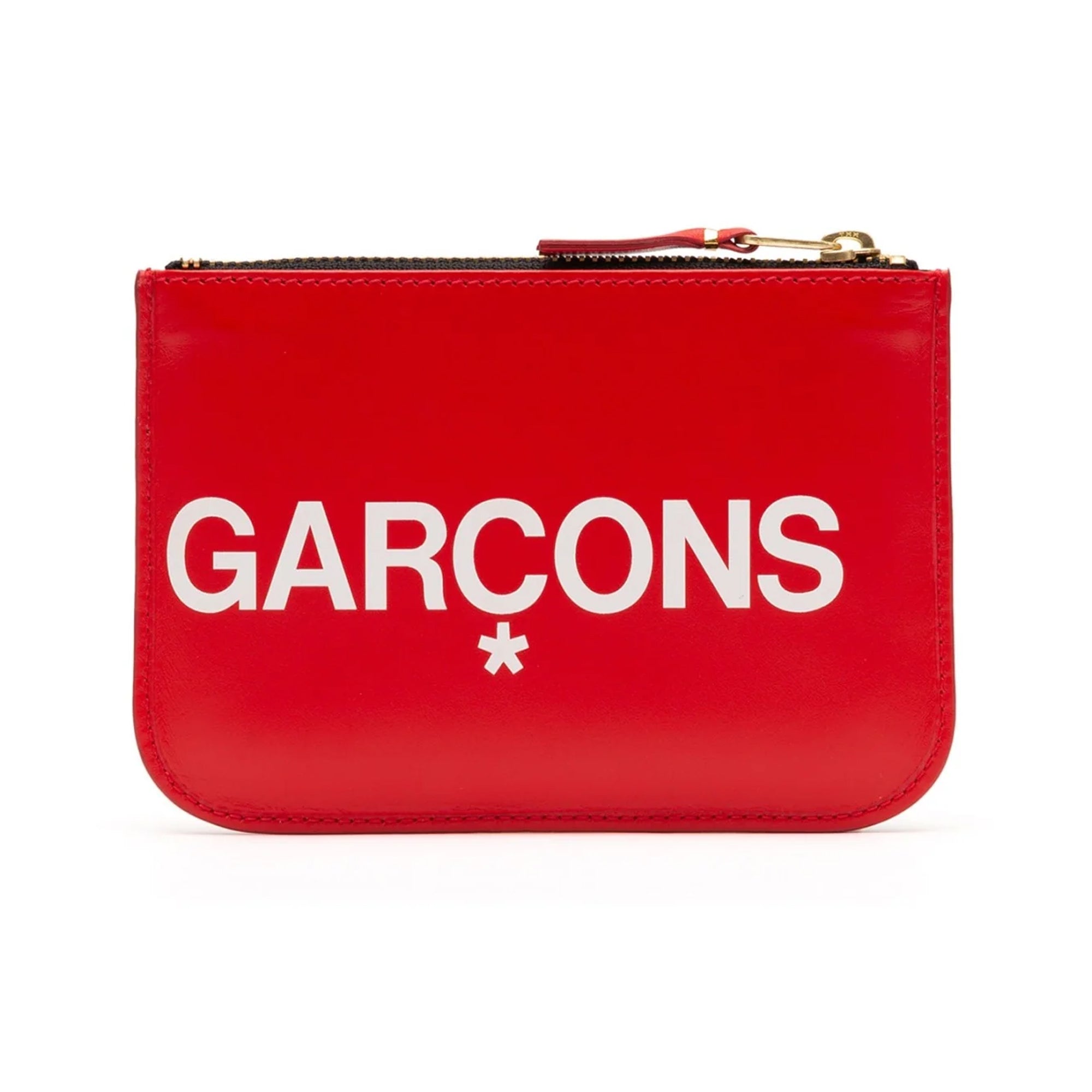 COMME des GARCONS WALLET Huge Logo Red SA8100HL