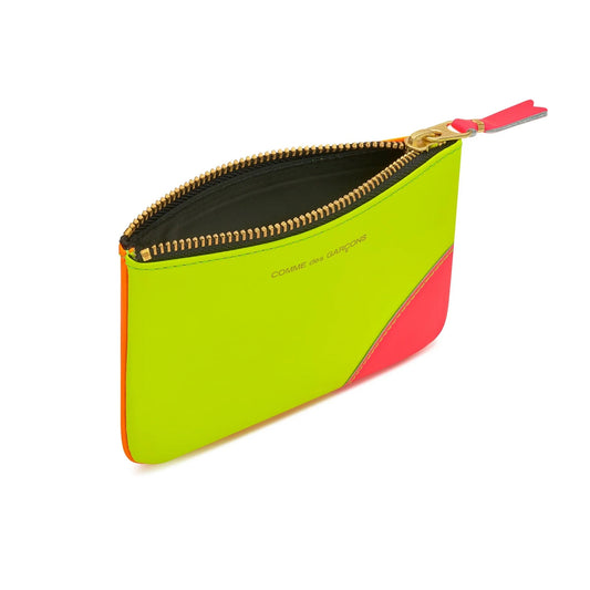 COMME des GARCONS WALLET Super Fluo Yellow SA8100SF