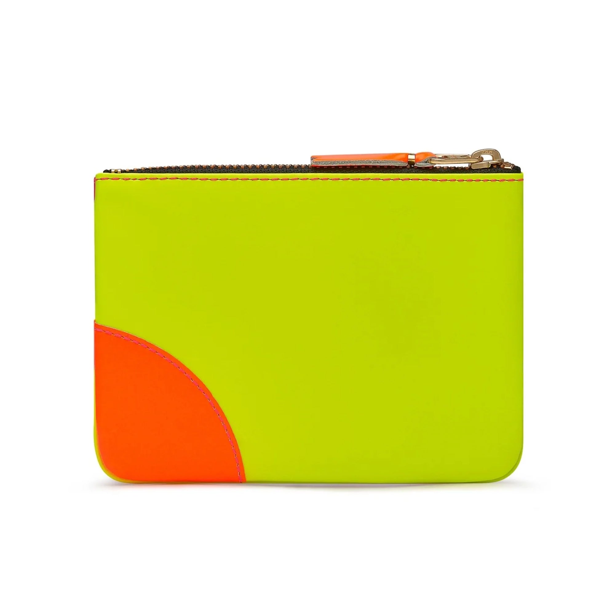 COMME des GARCONS WALLET Super Fluo Pink Yellow SA8100SF