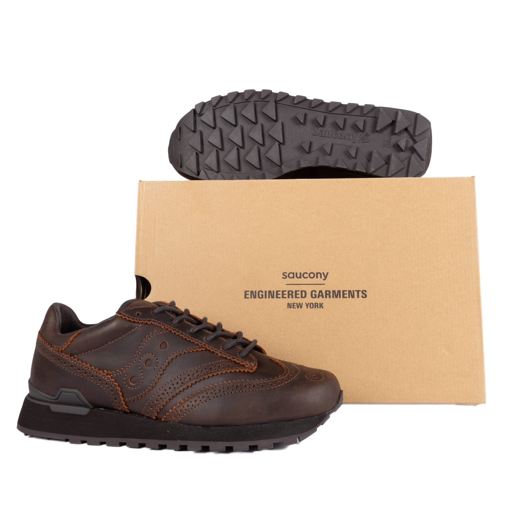 Saucony x Engineered Garments U Shadow Original Wingtip Brown S71046-1