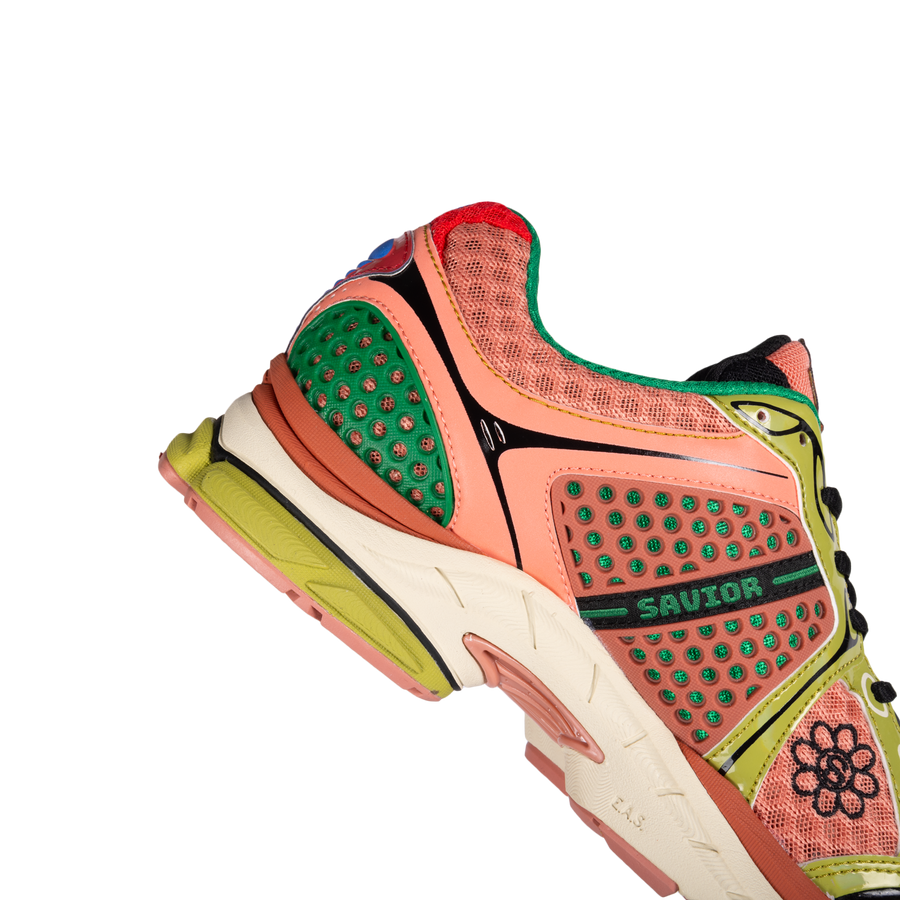 Saucony x Jae Tips U Progrid Triumph 4 Pink/Green S70966-2