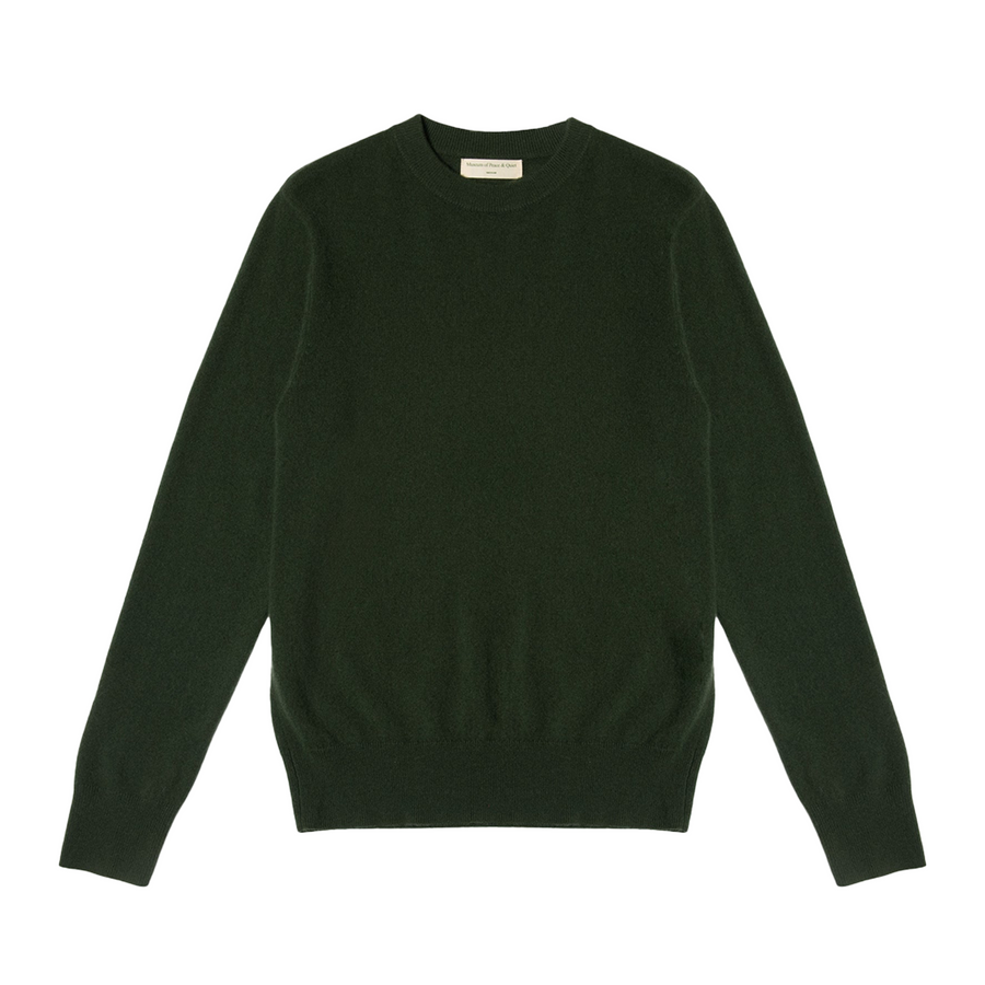Museum Of Peace & Quiet School House Cashmere Sweater Forest