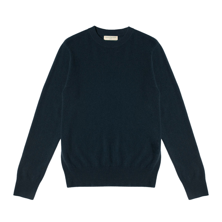 Museum Of Peace & Quiet School House Cashmere Sweater Navy