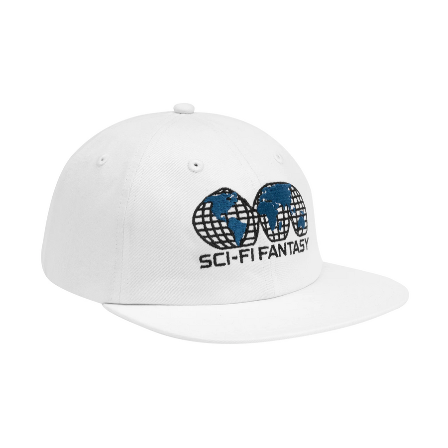 Sci-Fi Fantasy Global Hat White