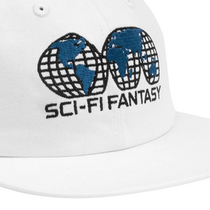 Sci-Fi Fantasy Global Hat White