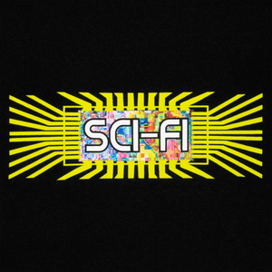 Sci-Fi Fantasy Chip T-Shirt  Black