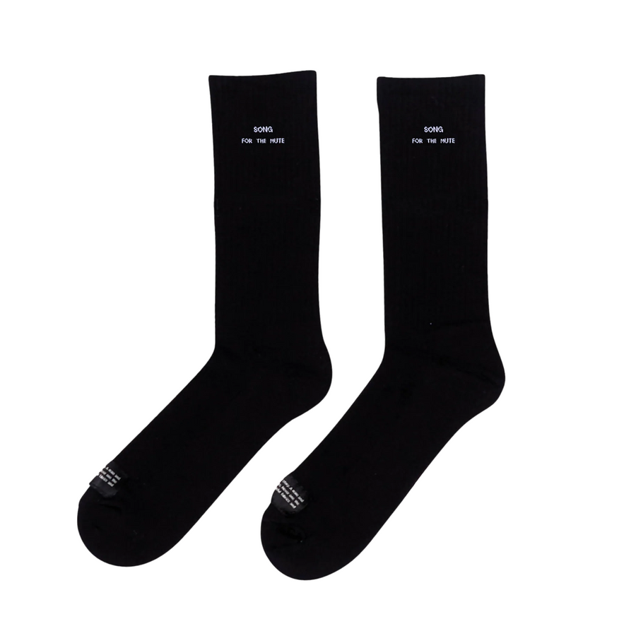 Song For The Mute Socks Black