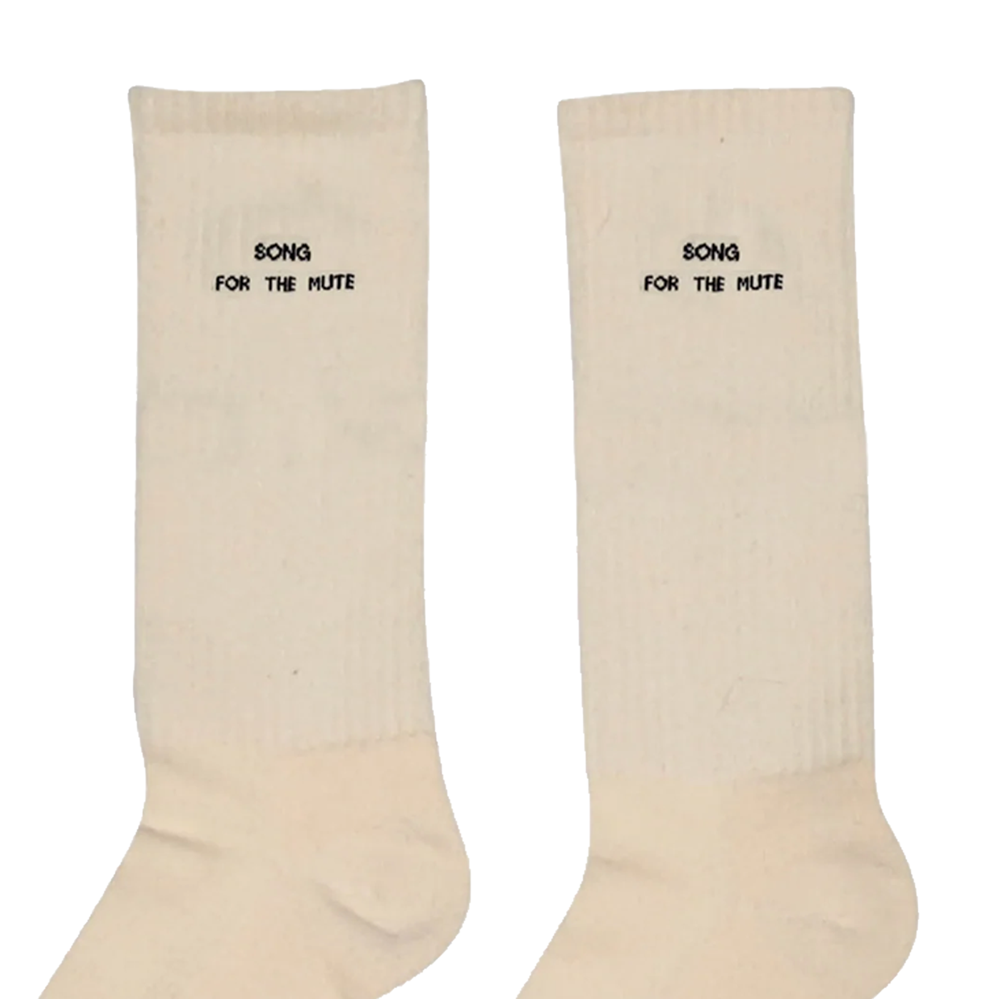 Song For The Mute Socks White
