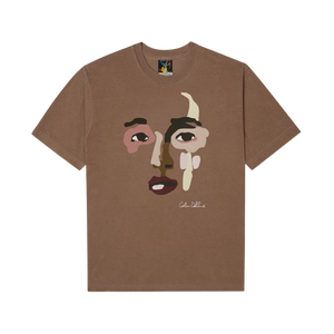 Kidsuper Shaped Face T-Shirt Espresso