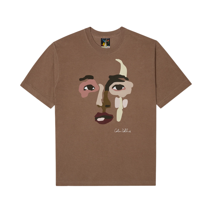 Kidsuper Shaped Face T-Shirt Espresso