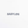 Babylon LA Shop T Grey Logo T-Shirt White