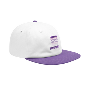 Sci-Fi Fantasy "S" Hat White/Purple