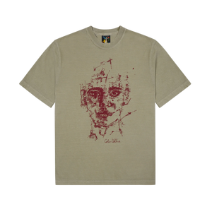 Kidsuper Sketched Face T-Shirt Sandstone