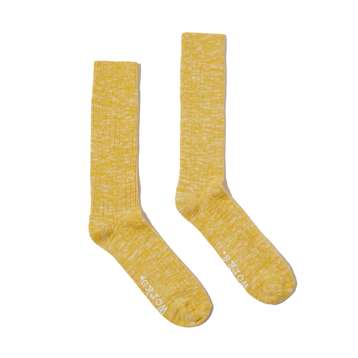 Universal Works Slub Sock Yellow