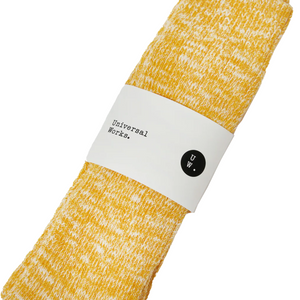 Universal Works Slub Sock Yellow