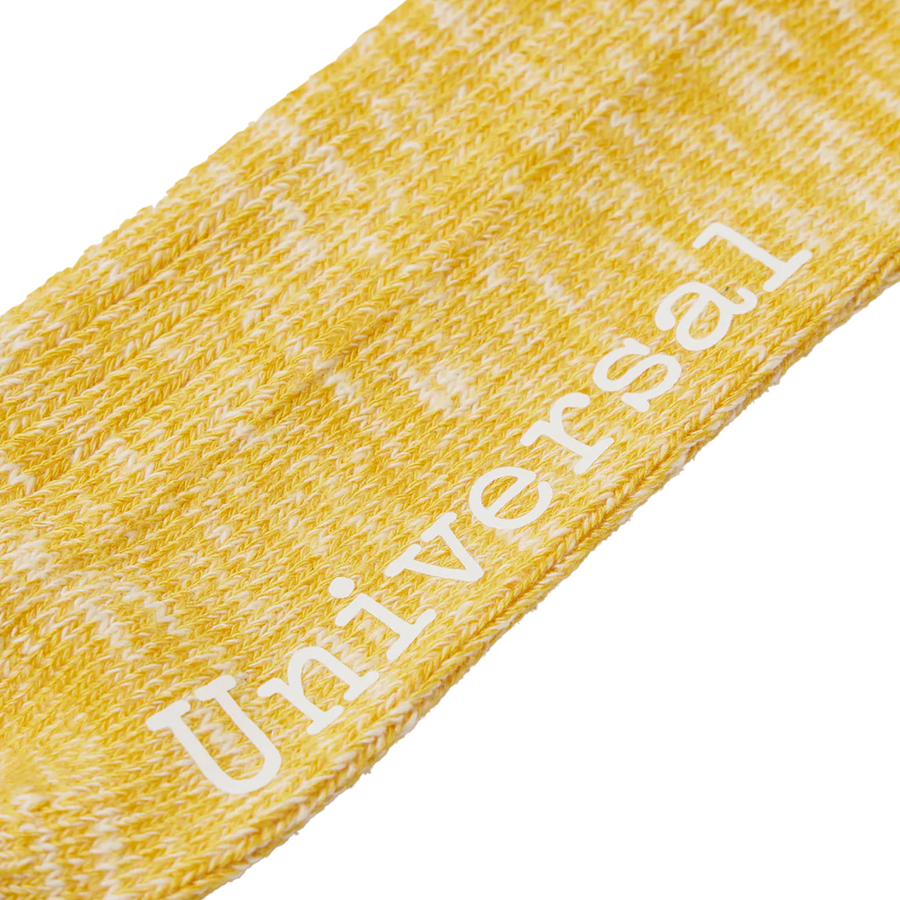 Universal Works Slub Sock Yellow