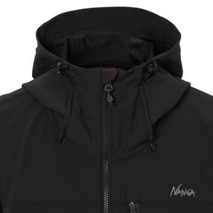 Nanga Soft Shell Stretch Jacket Black