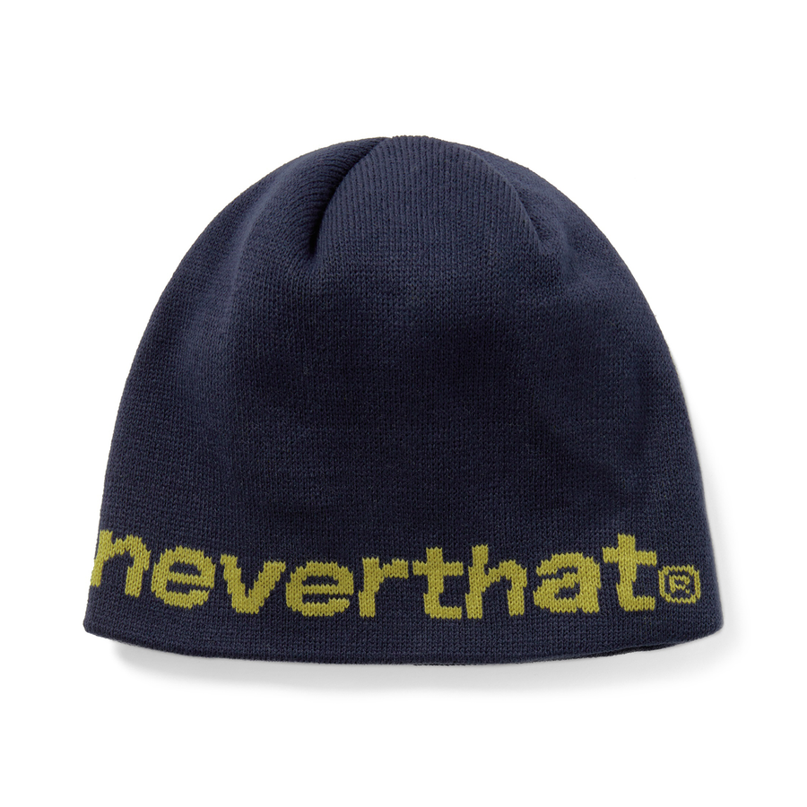 thisisneverthat SP-Logo No Cuff Beanie Navy