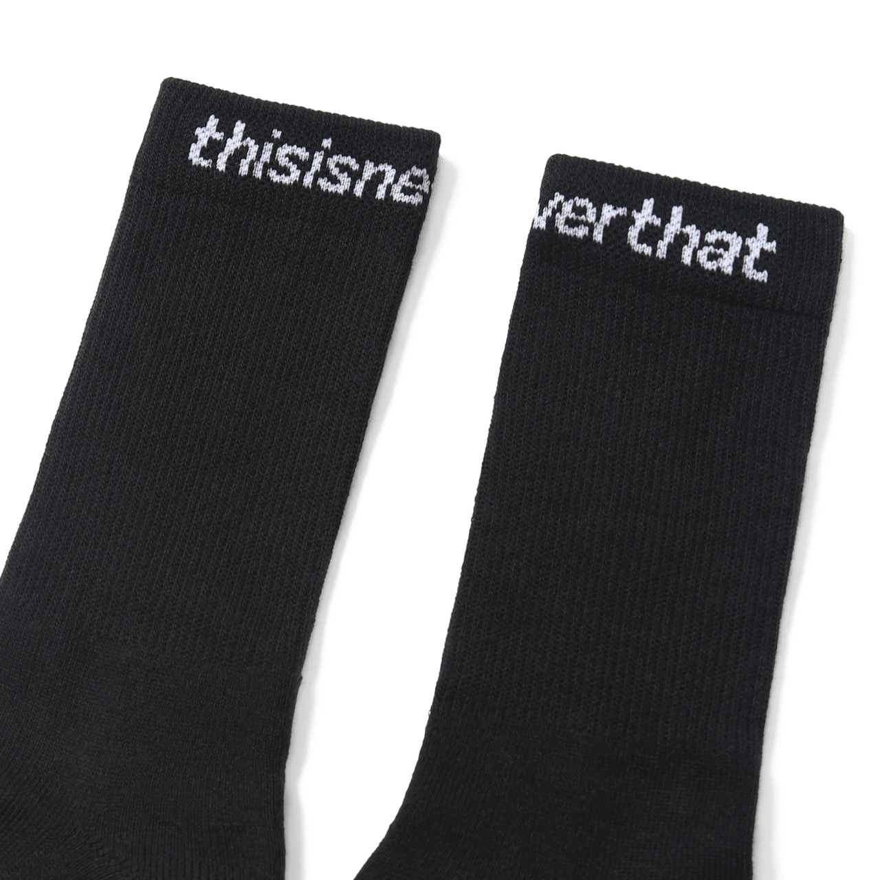 thisisneverthat SP-Logo Socks 3Pack Black