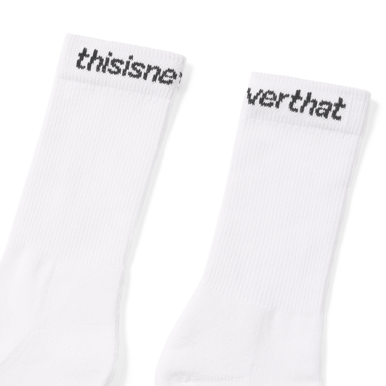 thisisneverthat SP-Logo Socks 3Pack White