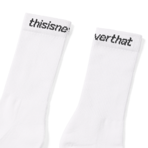 thisisneverthat SP-Logo Socks 3Pack White