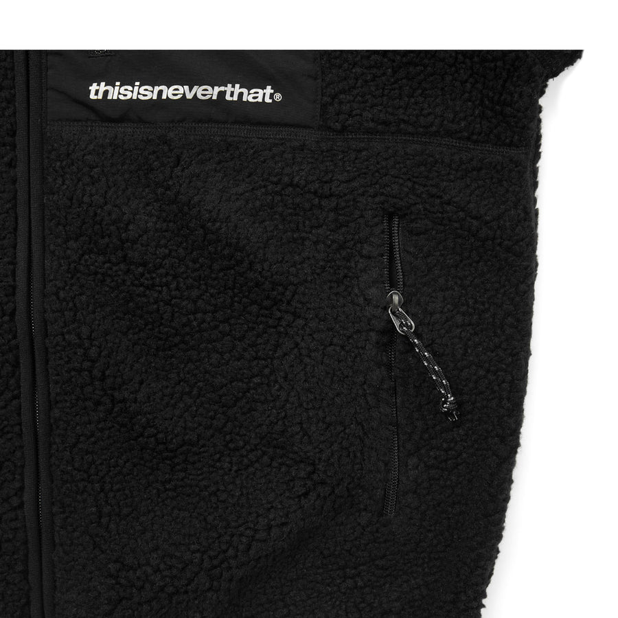 thisisneverthat SP Sherpa Fleece Jacket Black