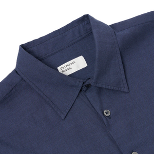 Universal Works Square Pocket Shirt Navy