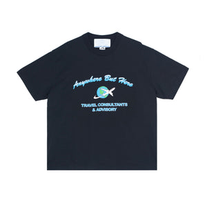 Jungles Jungles | Anywhere But Here Tee | Black | SS-AWBH-BLK