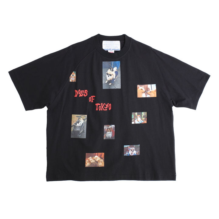 Jungles Jungles Dogs Of Tokyo Tee Black SS-DOT-BLK