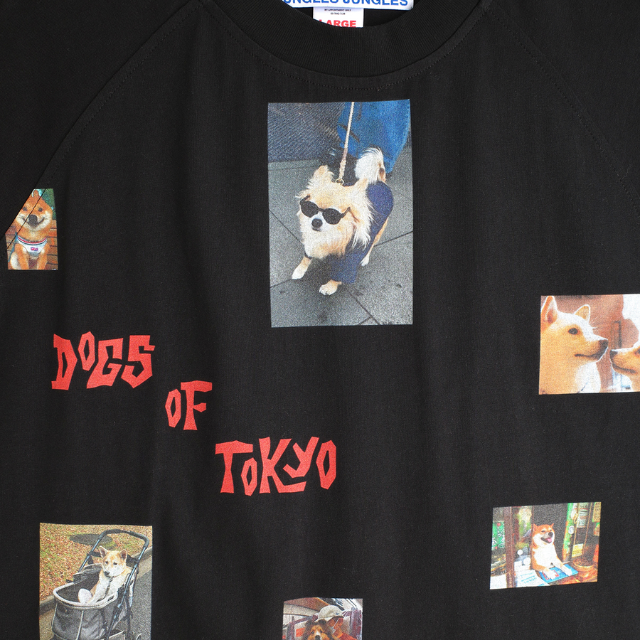 Jungles Jungles Dogs Of Tokyo Tee Black SS-DOT-BLK