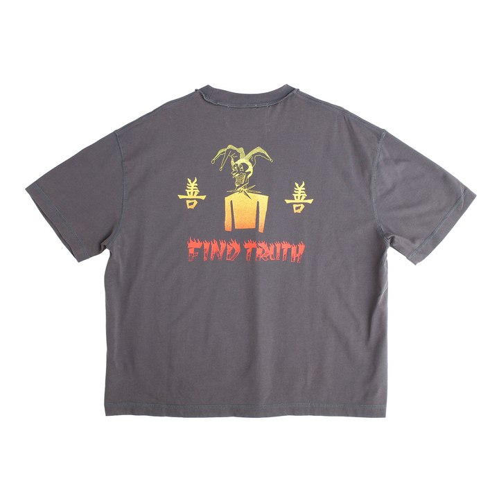 Jungles Jungles Jester Tee Sun Faded Grey SS-JSTR-SFGSFG