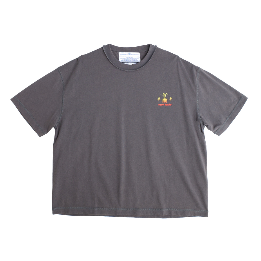 Jungles Jungles Jester Tee Sun Faded Grey SS-JSTR-SFGSFG