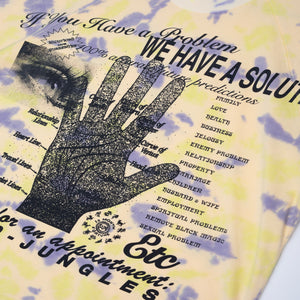 Jungles Jungles | Solutions Tie Dye Tee | Yellow | SS-SOL-TD